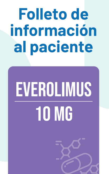 Folleto de información al paciente: Everolimus 10 mg
